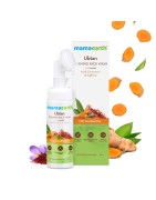 Mamaearth Ubtan Foaming Face Wash With Turmeric & Saffron, 150ml For Tan Removal